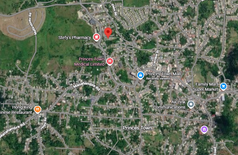 Plot for sale at Princess Town, Trinidad